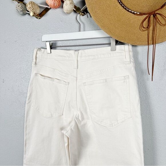 Madewell The Perfect Vintage Wide-Leg Crop in Vintage Canvas Jeans Size 31 - Picture 7 of 13
